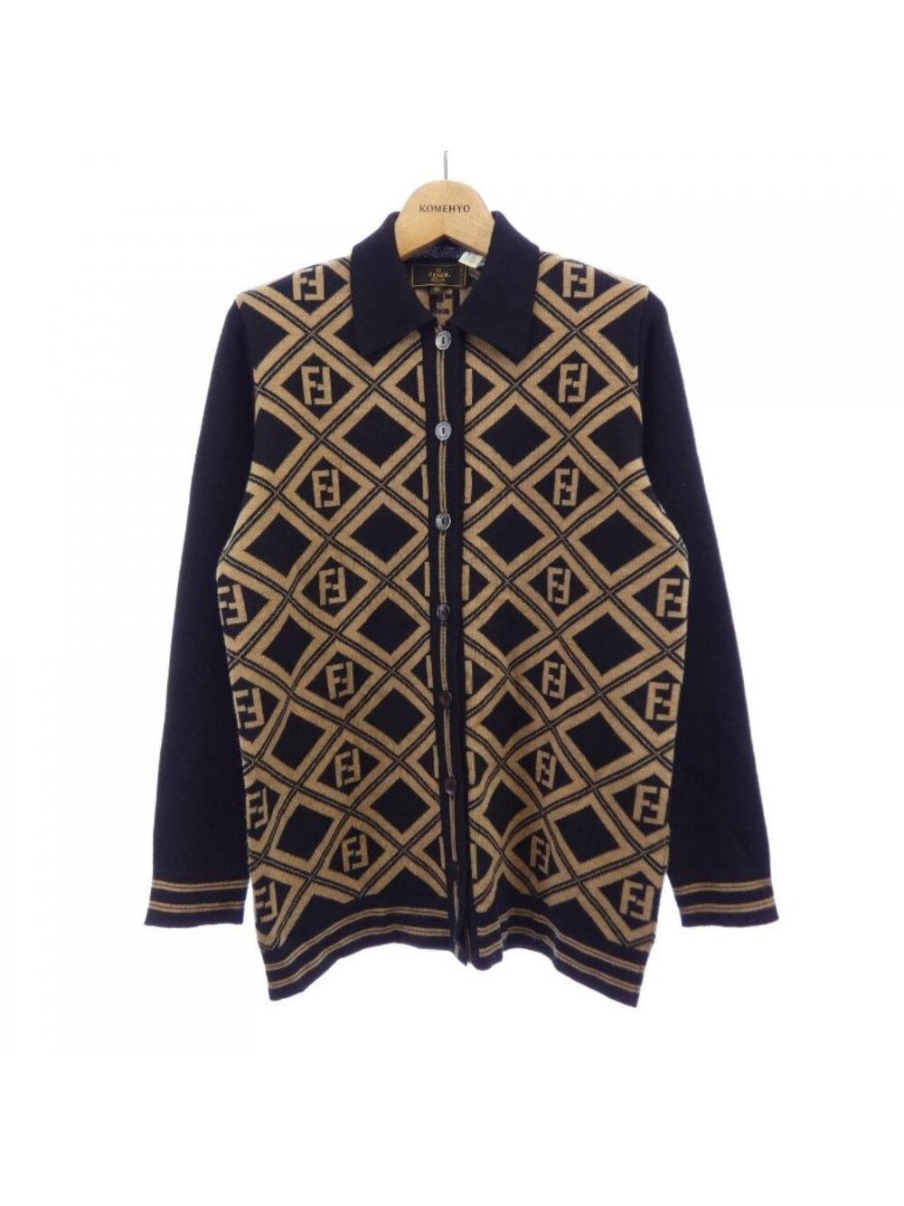 Fendi Vintage Cardigan Black
